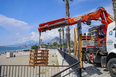 EKDAĞ’dan Boğaçayı Plajı’nda yerli üretimle konforlu hizmet