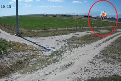 Niğde'deki havai fişek fabrikasındaki patlama kamerada