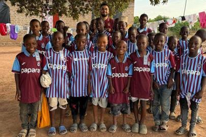 Trabzonspor sevgisi Afrika'da