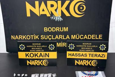 Bodrum’da uyuşturucu operasyonu; 2 gözaltı