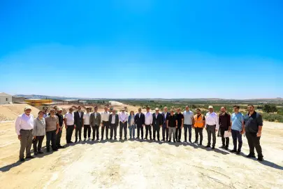 Gaziantep'te havaalanı yolunda çalışmalar tam gaz